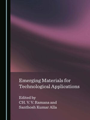 cover image of Emerging Materials for Technological Applications